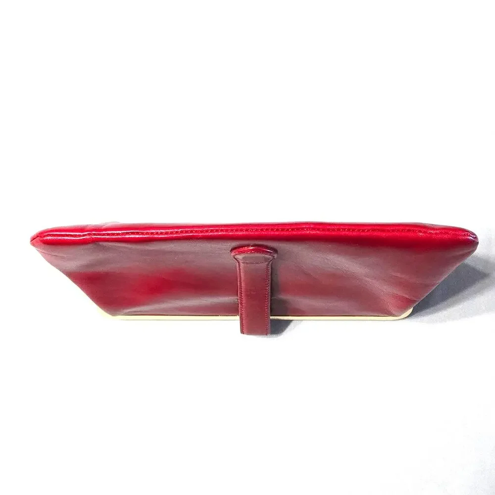 Hobo Lauren Double Frame Leather Clutch Wallet